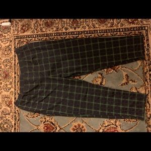 New Look Curve Green Plaid Pants